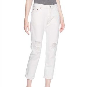 Levi’s 501 ct NWT white/off white jeans